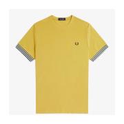 T-shirt Fred Perry STRIPED CUFF T-SHIRT