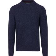 Sweater Barbour Tisbury Trui Wolmix Donkerblauw