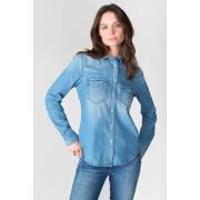 Overhemd Le Temps des Cerises Overhemd van jeans JUANITA