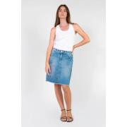 Rok Le Temps des Cerises Rok recht van jeans LEDISI