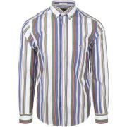Overhemd Lange Mouw Gant Casual Overhemd Streep Multicolour