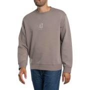 Sweater EAX Sweatshirt met geborduurd centraal logo