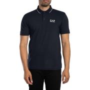 Polo Shirt Korte Mouw Emporio Armani EA7 Poloshirt met logo en versier...