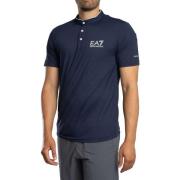 T-shirt Korte Mouw Emporio Armani EA7 Ventus 7 Logo T-shirt met knopen