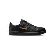 Sneakers Nike Jordan 1 Low Method of Make Black Metallic Gold (Women's...