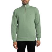 Sweater Lacoste Katoenen sweatshirt met 1/4 ritskraag