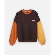 Sweater Oxbow Gestreept sweatshirt met contrasterende mouwen STEVE