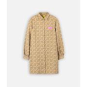 Jurk Oxbow Flanellen overhemdjurk TILE