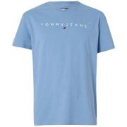 T-shirt Tommy Jeans Linear Logo T-Shirt Colorado Blue