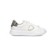 Sneakers Philippe Model BTLD VA04 - TEMPLE-VEAU ANIMALIER BLANC ZEBRA
