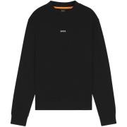 Sweater BOSS Relaxed Fit WeSmallcrew Sweatshirt Black