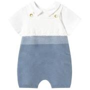 Setjes Mayoral 1607 Conjunto peto tricot y camiseta Azul