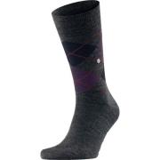 Socks Burlington Wol Edinburgh Melange Groen 7271