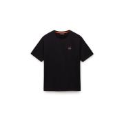 T-shirt Napapijri S-BADGE - NP0A8949-9411 BLACK BEUTY