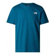 T-shirt The North Face NF0A87NP M SS BOX NSE TEE-F9T1 MINERAK INK