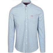 Overhemd Lange Mouw New Zealand Auckland NZA Shirt Adriel Poplin Blauw