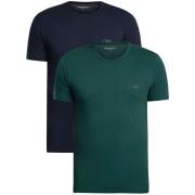T-shirt Korte Mouw Emporio Armani 2-pack lounge ronde hals getailleerd...