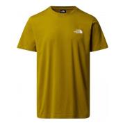 T-shirt Korte Mouw The North Face NF0A87NG M SS SIMPLE DOME-BOG1 DEEP ...
