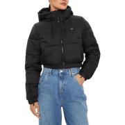 Donsjas Tommy Hilfiger TJW CRP HOODED PUFFE DW0DW18313