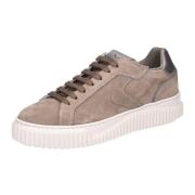 Lage Sneakers Voile Blanche -