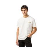 T-shirt Korte Mouw Wrangler 112362817 CASEY JONES-ECRU