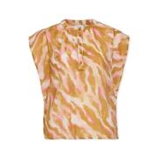 Blouse Vila Top Lyria Soa - Wood Thrush