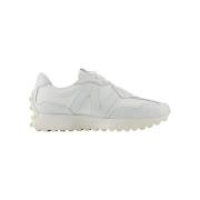 Lage Sneakers New Balance 327 White Leather