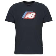 T-shirt Korte Mouw New Balance CUBED LOGO T-SHIRT