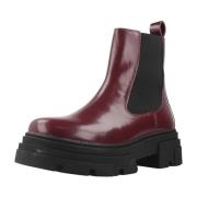 Enkellaarzen Tommy Hilfiger TH SHINY LEATHER CHELSEA
