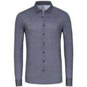 Overhemd Lange Mouw Desoto Overhemd Twill Optics Grijs