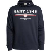 Sweater Gant Grafische trui met capuchon