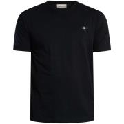 T-shirt Korte Mouw Gant Bedrukt Archief Schild T-shirt