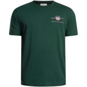 T-shirt Korte Mouw Gant Normaal Archief Schild T-shirt