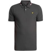 Polo Shirt Korte Mouw Lyle &amp; Scott Poloshirt met gestreept uiteind...