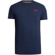 T-shirt Korte Mouw Superdry Essentieel EMB-T-shirt met logo