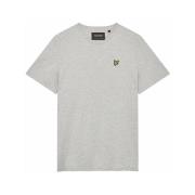 T-shirt Lyle &amp; Scott TS400VOG PLAIN-D24 LIGHT GREY MARL