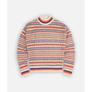 Trui Oxbow Gestreepte jacquard trui ALPS