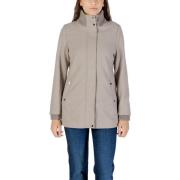 Mantel Street One Short Coat W. Knit Details 202113