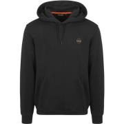 Sweater Napapijri Badge Hoodie Zwart