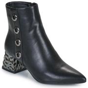 Enkellaarzen Exé Shoes P987-D2529-PU-BLACK