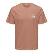 T-shirt Korte Mouw Only And Sons -