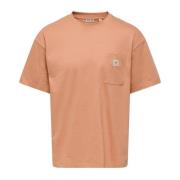 T-shirt Korte Mouw Only And Sons -