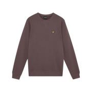 Sweater Lyle &amp; Scott ML424VOG CREW NECK-X863 ESPRESSO