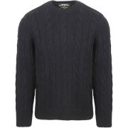 Sweater Superdry Pullover Jacob Cable Navy
