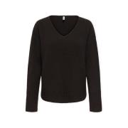 Trui Only Whitney Life Knit - Chocolate Tarte