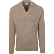 Sweater Suitable Trui Riva Knit Taupe