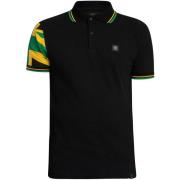 Polo Shirt Korte Mouw Trojan Piqué poloshirt met vlagmouwen