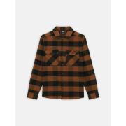 Overhemd Lange Mouw Dickies SACRAMENTO DK0A4XR-K181 TOFFEE