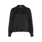 Blouse Vila Noos Enna Ravenna Shirt - Black