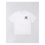 T-shirt Korte Mouw Edwin I035003 TORII-02.00 WHITE